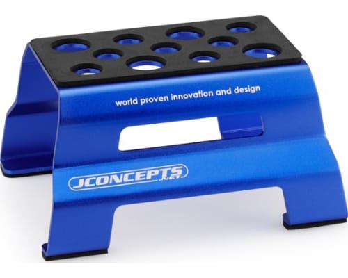 Metal Car Stand Blue Fits 1/10 & 1/8 Vehicles photo