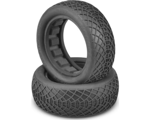 Ellipse Aqua A2 Compound Tires Fits 2.2 Buggy Front Wheel photo