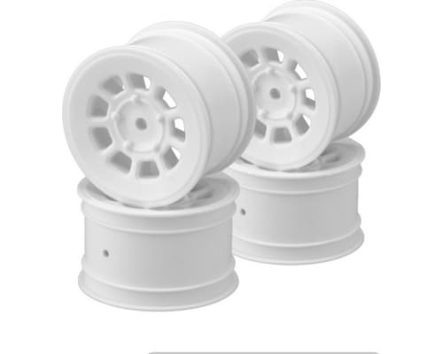 9 shot 2.2 rear wheel white - 4pc photo