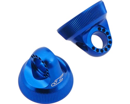 Fin 12mm V2 Shock Cap Blue 2 :B5M T5M SC5M B6 photo