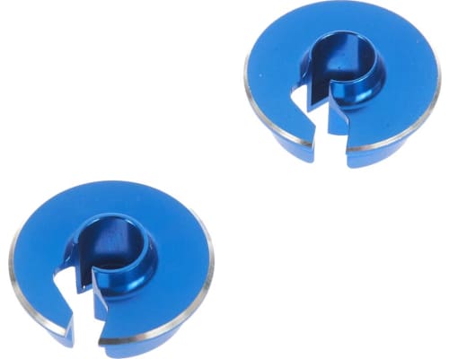 Fin Shock 0mm Offset Spring Cup Blue :B6 B6D photo