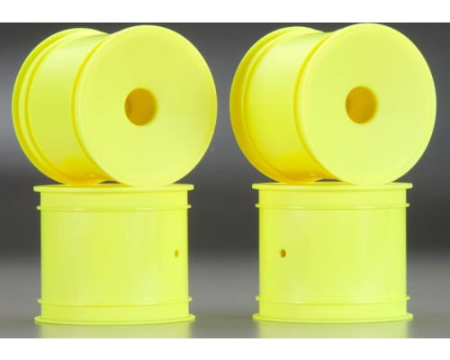 Mono T4.1 12mm Hex Front/Rear Wheels Yellow (4 photo