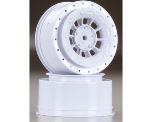 Hazard 3mm Wider Offset 12mm Hex Wheel White:SC10 photo