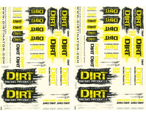 Dirt Racing Prodcts DecalSheet photo