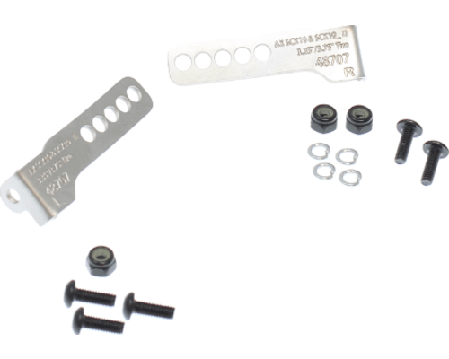 Bumper Connecting Parts (Stainless Steel) SCX10 3.35-3.75 Inch photo