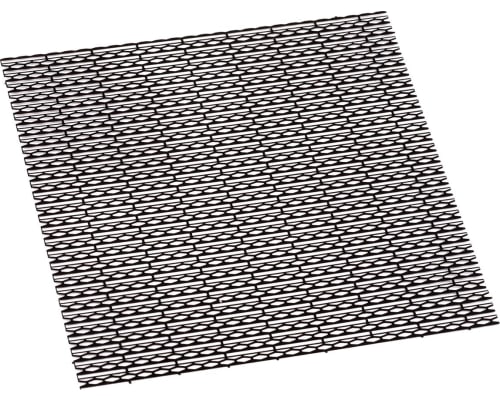 Stainless Steel Grille Mesh (Black) (Hex Stripe) photo