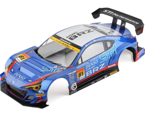 Suba. Brz R & D Sport Pre-Painted 1/10 Touring Car Body (Blue) photo