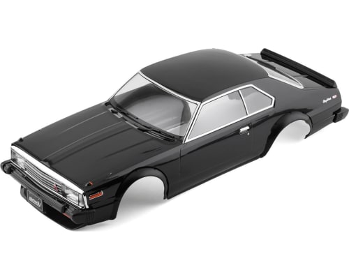 1980 Skyline 2000 Turbo Gt-Es Painted 1/10 Car Body (Black) photo