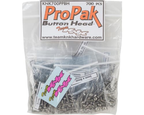 Button Head Pro Pak Stainless Screw Kit (700) photo