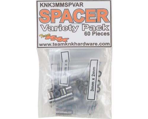 Aluminum Spacer Variety Pack (60) photo