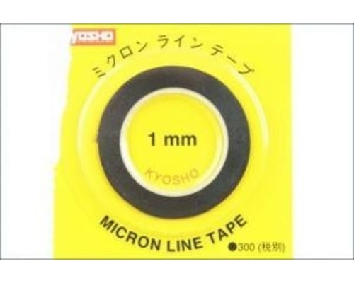 Micron Tape 2.5mmx5m BK photo