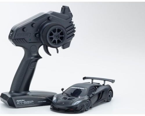 Mini-Z Rwd Mclaren Gt3 2013 Matte Black 12c Readyset photo