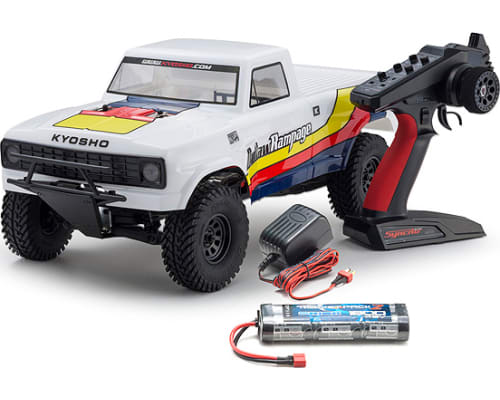 Outlaw Rampage White Ep 2WD Truck Readyset RTR photo