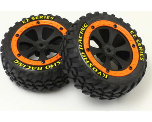 Tire&WheelSet w/Orange Flange( photo