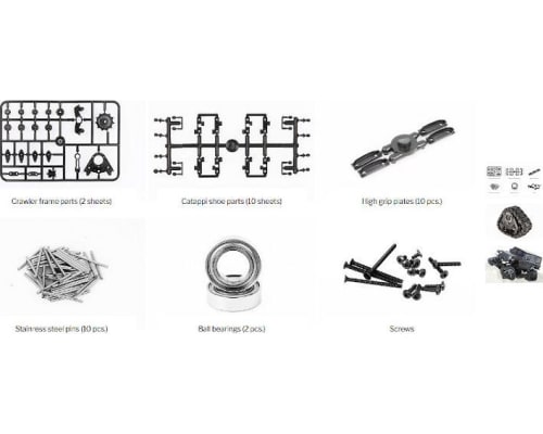 Belt Crawler Kit Catappi for MINI-Z 4x4 (1 pair) photo