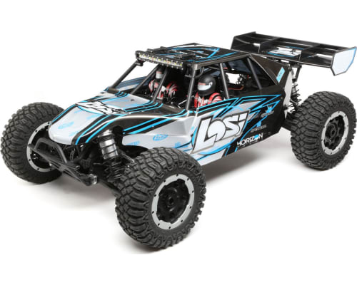 Desert Buggy XL-E:1/5th 4wd Elec RTR Grey/Blue photo