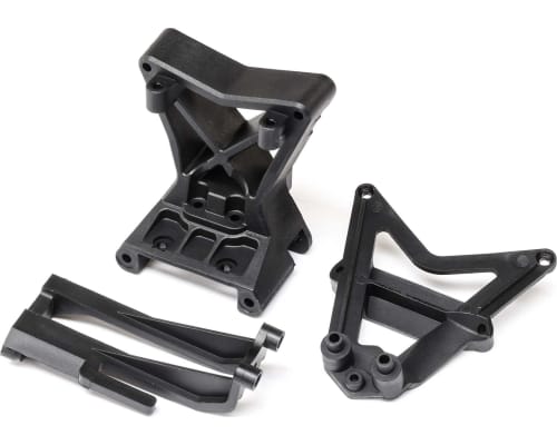 Front Upper Arm/Shock Mount & ESC Mount: RZR Rey photo