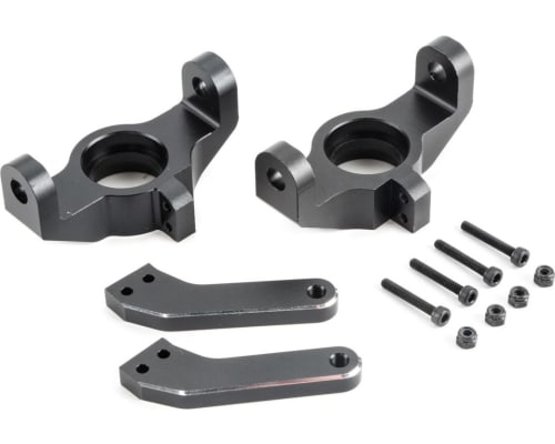 Front Spindle Set Black Aluminum: MTXL photo