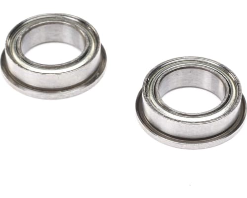 8 x 12 x 3.5mm Ball Bearing Flanged Rubber 2 photo