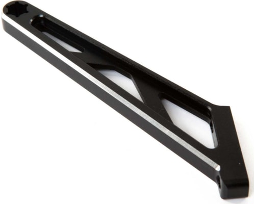 Chassis Brace  Rear  Black  Aluminum: DBXL-E photo