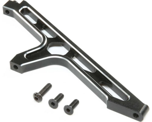 Chassis Brace Front Aluminum Black: DBXL-E 2.0 photo