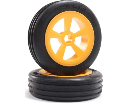 Rib Front Tire Mounted Orange 2 : Mini JRX2 photo