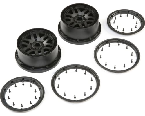 Wheel & Beadlock Set Black 2 : 5ive-T 2.0 photo