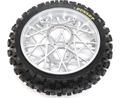 Dunlop MX53 Rear Tire Mounted Chrome: PM-MX photo