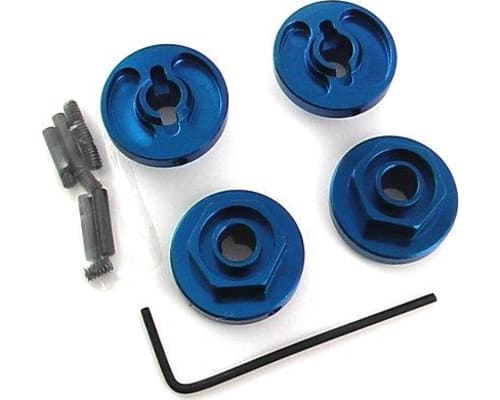 discontinued Aluminum 14mm Hex Wheel Hubs (Blue) - LST AFT MGB photo