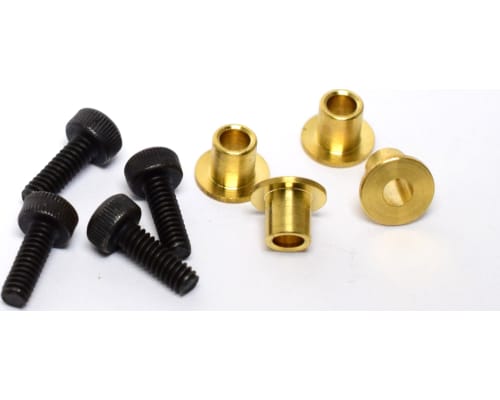 discontinued Brass King Pins Bushings (4) - Losi Micro Crawler photo