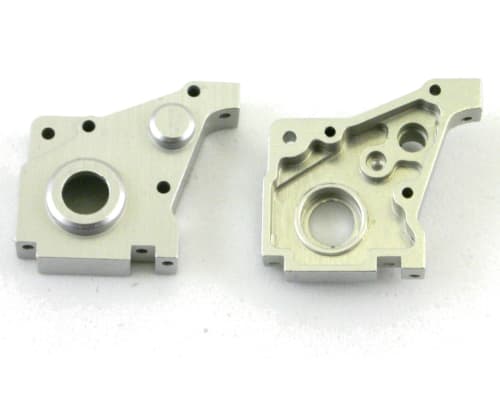 Aluminum Rear Gearbox (Silver) - Losi 1/36 Micro-T photo