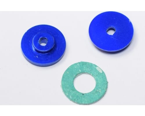 discontinued Aluminum Spur Gear Slipper (Blue) - Losi 1/36 Micro photo