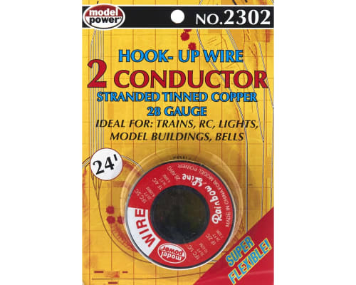 discontinued 2 Conductor Wire Carded (28 Gauge) 24 photo