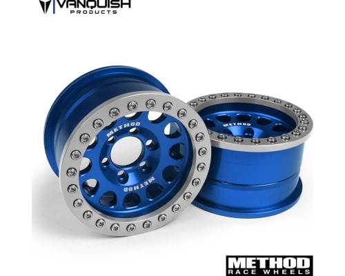 discontinued Method 1.9 Race Wheel 105 Blue/Clear Anodized photo