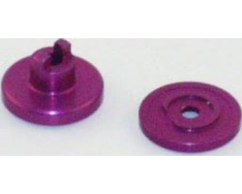 HPI Micro RS4 Purple Rear Ball Diff Hubs photo