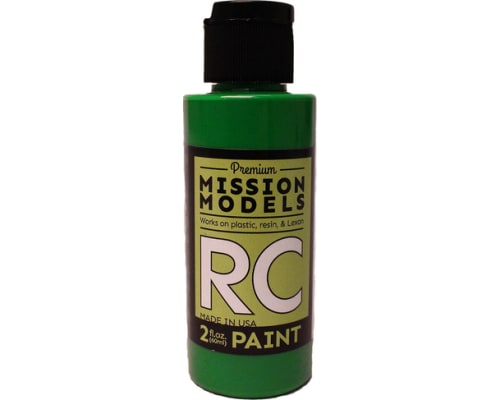 Green Water-Based Rc Airbrush Paint 2oz photo