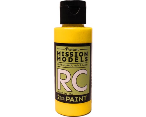 Translucent Yellow Water-Based RC Airbrush Paint 2oz photo