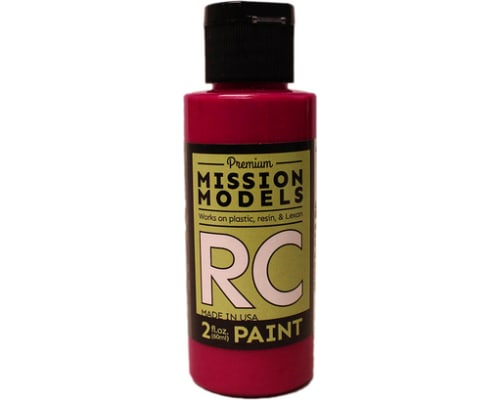 Translucent Pink Water-Based Rc Airbrush Paint 2oz photo