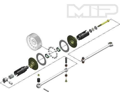 discontinued MIP Roller Pucks Bi-Metal Drive Syst :TLR 22 3.0 photo