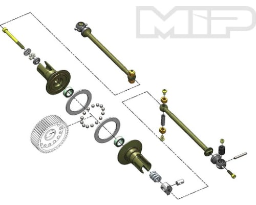 discontinued MIP Pucks 17.5 Drive System: TLR 22 3.0 photo