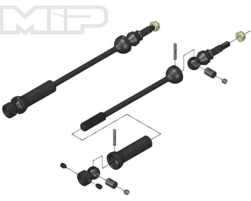 X-Duty CVD Drive Kit 145 x 170mm w/ 6mm x 12mm Bearing photo