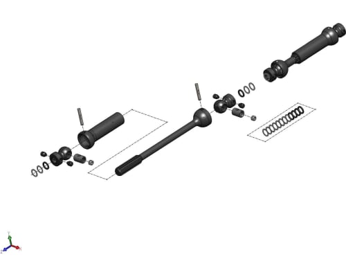 Center Drive 12.3 inch W.B. Axial SCX10 II Kit photo