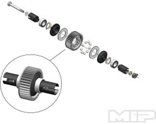 MIP Ball Diff Kit Losi Mini-T/B 2.0 Series photo