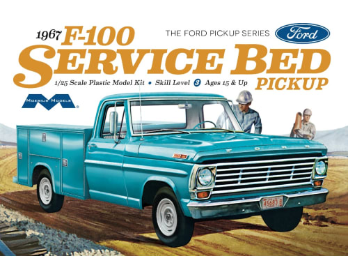 1/25 1967 F0RD F100 Service Bed photo