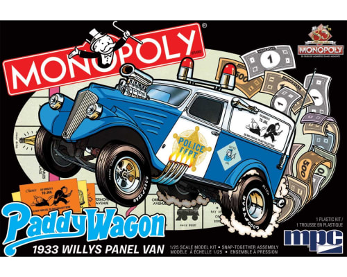 1/25 1933 Willys Panel Paddy Wagon Monopoly photo