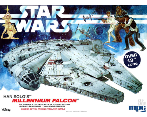 1:72 Star Wars: A New Hope Millennium Falcon Plastic Model Kit photo