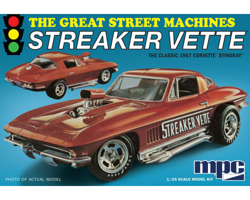 1967 Chevy Corvette Stingray Streaker Vette 1:25 photo