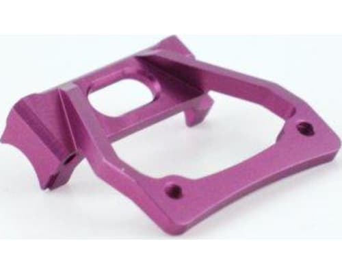 HPI Micro RS4 Purple Aluminum Front Bulkhead photo