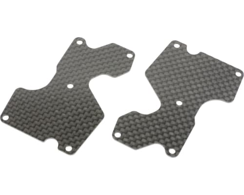 E2157 Graphite Rear Lower Suspension Arm Mount Plate 2 pieces 1. photo