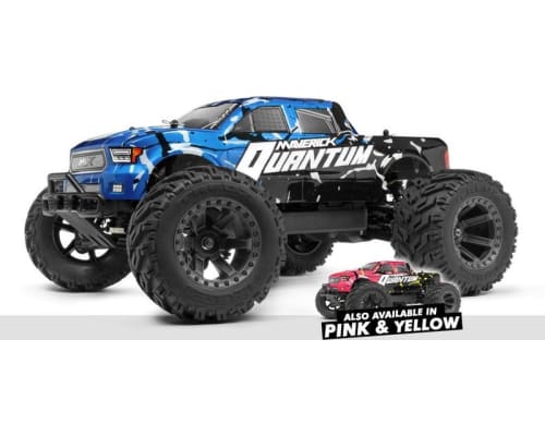 Quantum Mt 1/10 4WD Monster Truck Ready to Run - Blue photo